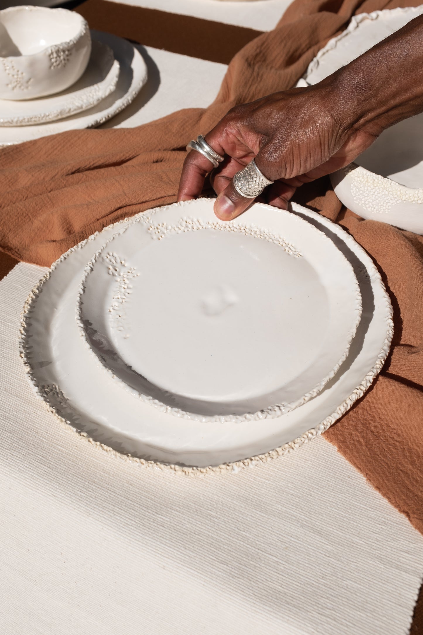 Tigist Dinner Plate - Large