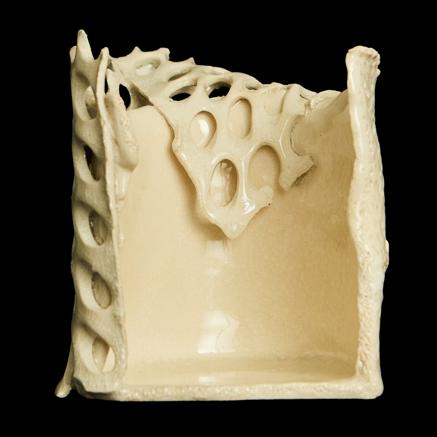 Warped Candle Vessel